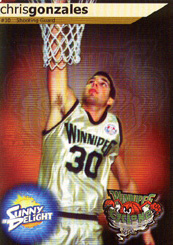 Chris Gonzales Basketball Card