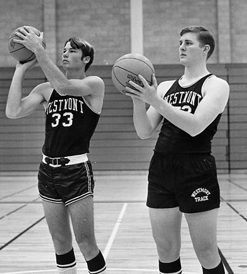 Unknown Westmont Basketball Player 1960s