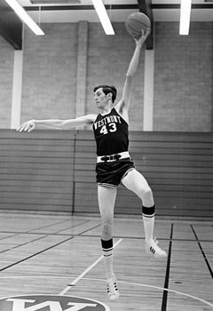 Unknown Westmont Basketball Player 1960s