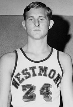 Unknown Westmont Basketball Player 1960s