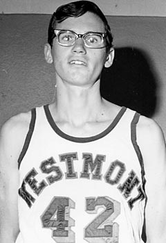 Unknown Westmont Basketball Player 1960s