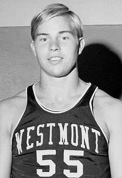 Unknown Westmont Basketball Player 1960s